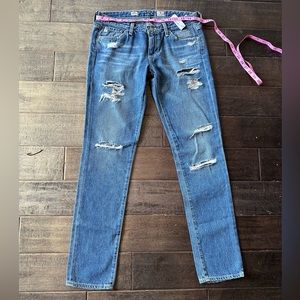 AG stilt cigarette leg jeans